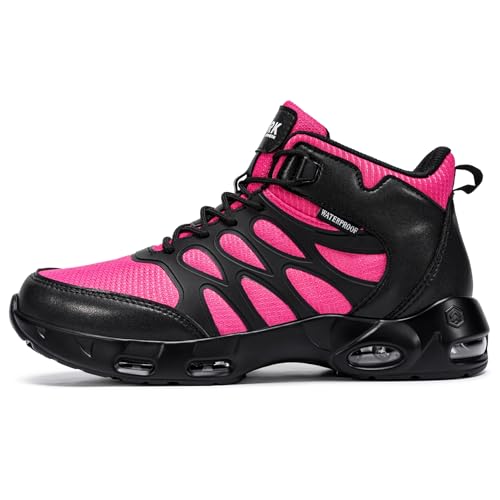 LARNMERN Non Slip Work Boots for Women Waterproof Food Service Chef Kitchen Restaurant Working Casual Comfortable Motorcyc...