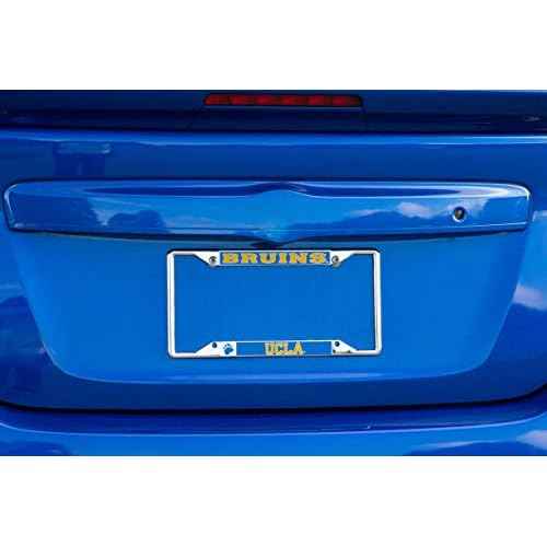 Desert Cactus UCLA University of California Los Angeles Bruins Metal License Plate Frame for Front or Back of Car Officially Licensed (Mascot)
