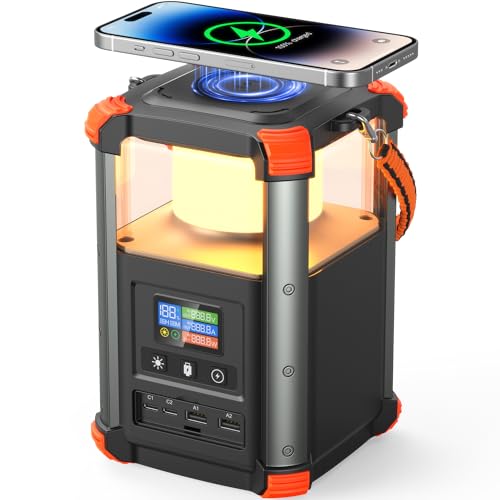 BLAVOR Portable Power Station, 236.8Wh/64,000mAh Outdoor Generator, 100W+65W USB C Two-Way Fast Charging Small Generator, ...