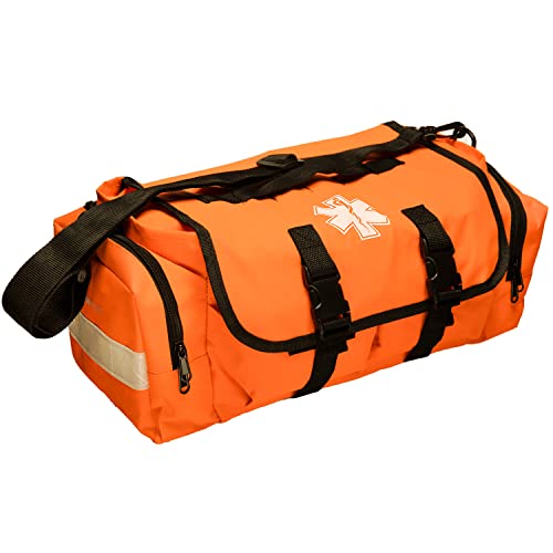 NOVAMEDIC Empty First Responder Bag, 15"x9"x8", Trauma First Aid Carries w/Multi Compartments for EMTs, Paramedics, Emerge...