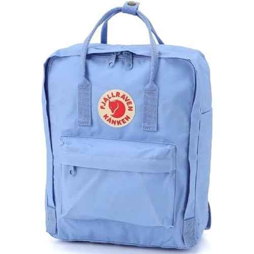 Fj?llr?ven K?nken Unisex Travel Backpack - Side Slip Pocket - Adjustable Shoulder Straps - Dual Top Handles Ultramarine One Size One Size