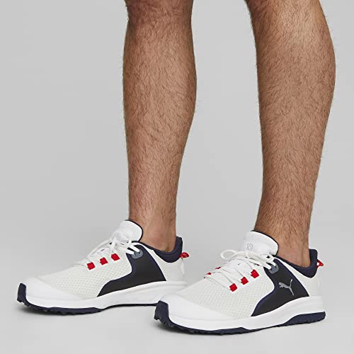 PUMA Men's Fusion Grip Extra Wide Golf Shoe