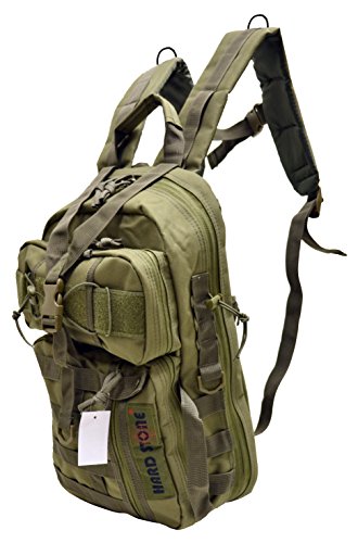 EXPLORER B8-OD Tactical Hydration Pack Ready Backpack with Molle & Chest Strap, OD
