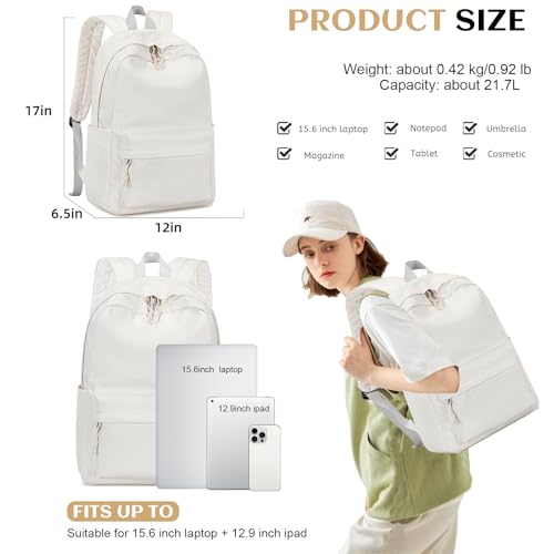 Bluboon School Backpack for Teen Girls Women Laptop Backpack College Bookbags Middle School Travel Work Commuter Back Pac...