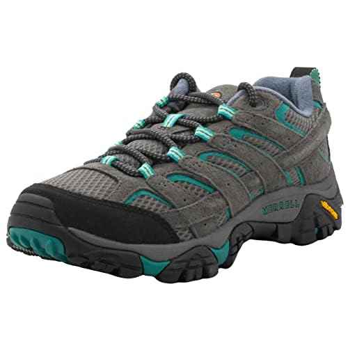Merrell Women's Moab 2 Vent Hiking Shoe, Granite Aqua, 9.5 M US