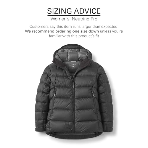 Rab Women's Neutrino Pro Hoody - Lightweight Warm Down Coat for Climbing & Mountaineering