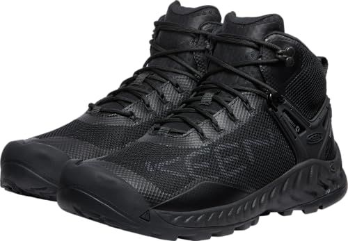 KEEN mens Nxis Evo Mid Height Waterproof Fast Packing