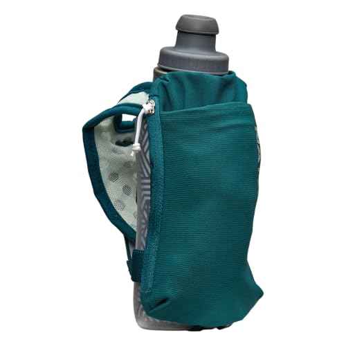Nathan - SpeedDraw 2 12oz Ins. Flask Deep Teal/Reflective Silver OSFA