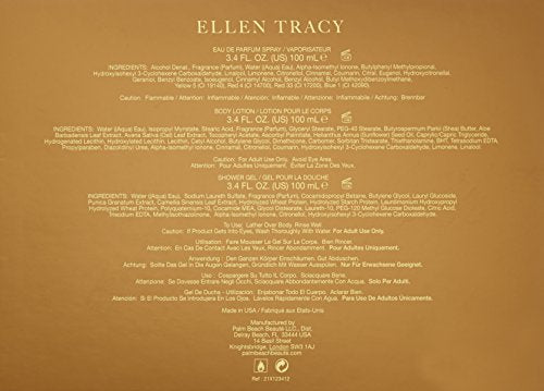 Ellen Tracy Gift Set Perfume for Women, 3 Count