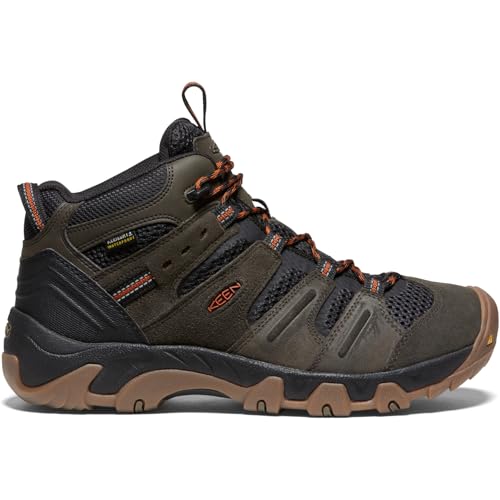 KEEN Men's Headout Mid Height Waterproof All Terrain Hiking Boot