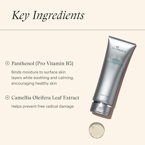SkinMedica Facial Cleanser - Foaming Face Wash for All Skin Types - Helps Remove Dirt, Oil & Makeup - Enriched with Soothi...