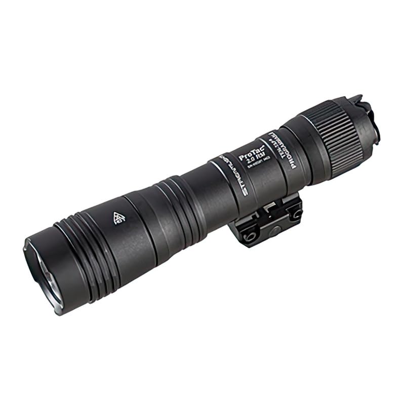 Streamlight 89009 ProTac 2.0 2000-Lumen Rail Mount High Lumen Tactical Rechargeable Long Weapon-Mounted Flashlight with St...