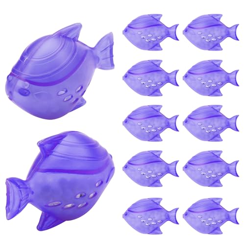 Funmit Humidifier Cleaning Fish, 12 Pack Humidifier Cleaner for Humidifiers and Fish Tanks, Purifies Water, Prevents Hard ...
