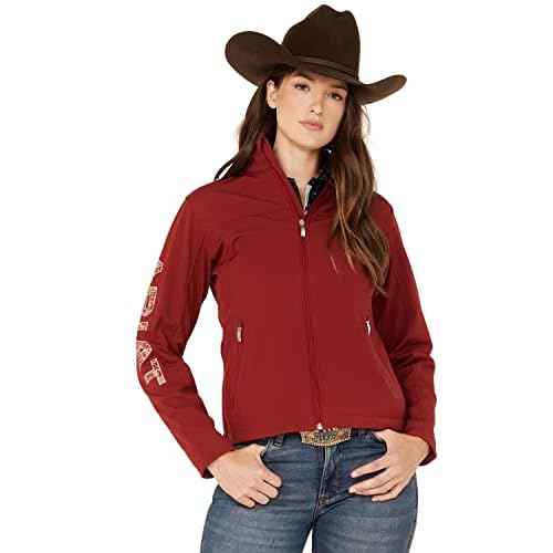 ARIAT Womens New Team Softshell Print Jacket