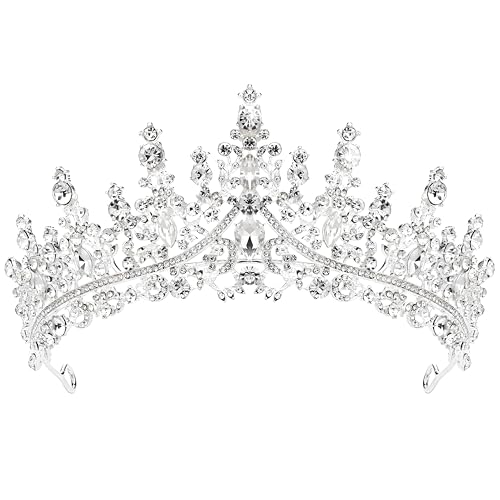 Sparkling Crystal Tiaras & Crowns for Women - Perfect for Weddings, Proms, Birthdays & More Special Occasions
