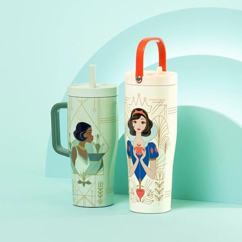 Corkcicle Go Cup XL - Leak-Proof Travel Tumbler - Triple Insulated Stainless Steel Water Bottle - Easy-Carry Handle - Summ...