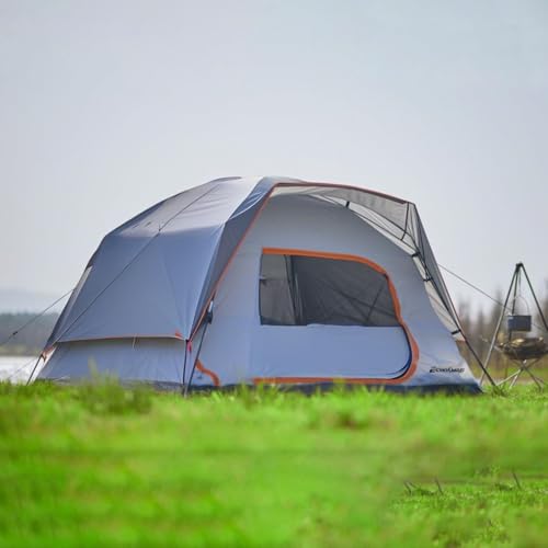 EchoSmile 2/4 Person Camping Tent, Lightweight Dome Family Tent with Rainfly, Easy Setup, Waterproof & Windproof Outdoor S...