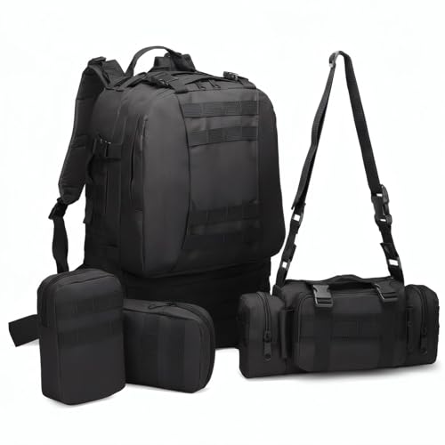 Fortune Edge Military Tactical Backpack for Men 60L Waterproof Bug Out Bag Survival Rucksack Go Bag Emergency Molle System...