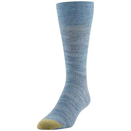 GOLDTOE Men's Cambridge Crew Socks, 6-Pairs