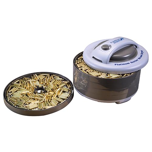 Frankford Arsenal Platinum Series Brass Dryer with Top Mounted Fan, 2000 Piece Capacity, 5 Tray, for Brass Drying, Reloading, and Gunsmithing