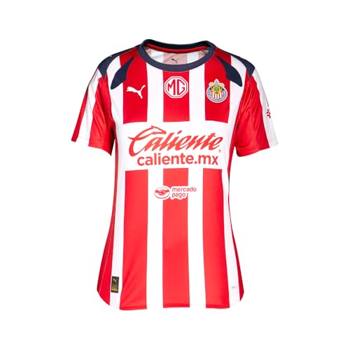 PUMA Women's Standard Chivas Replica 25-26 Shirt, Red Home AH25