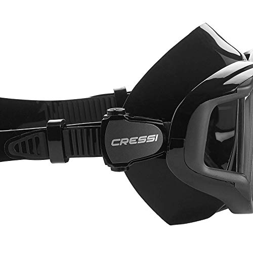 Cressi Perfect View Scuba and Snorkeling Mask in Pure Comfortable Silicone - Liberty Quattro: Designed in Italy