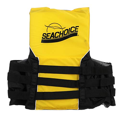 Seachoice Type III Life Jacket - USCG-Approved Adjustable Boat Vest