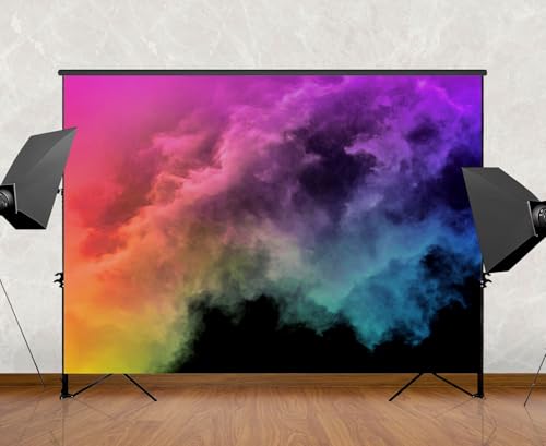 Photography Backdrop Photography Background Abstract Bright Frame Illuminated by neon Light for Photoshoot Portrait Photo ...