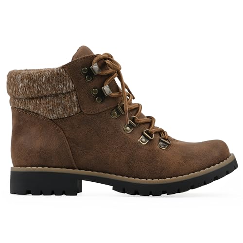 CLIFFS BY WHITE MOUNTAIN Shoes Pathfield Women's Lace-up Hiker Style Bootie