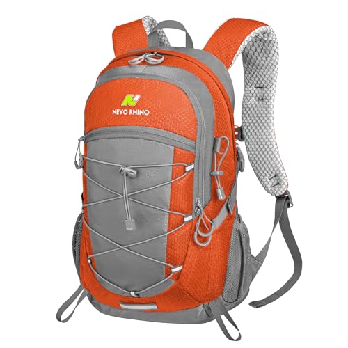 N NEVO RHINO Hiking Backpack 20L Water Resistant Outdoor Day Pack,Lightweight Travel Small Backpack for Men Women