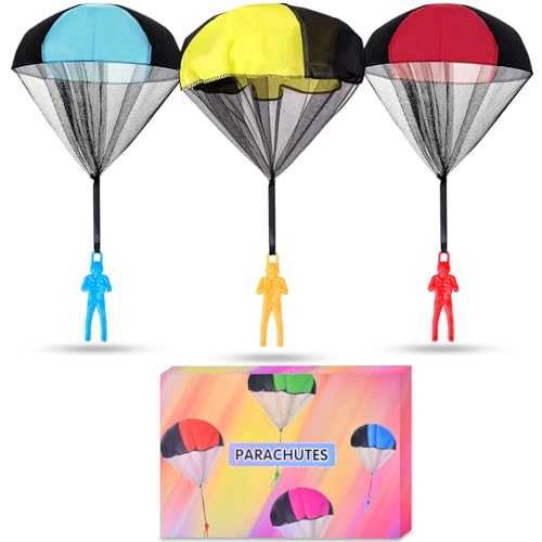 Valentines Day Gifts for Kids Parachute Toys: Easter Basket Stuffers Outdoor Toys, Birthday for Teenagers 3 4 5 6 7 8 9 10...