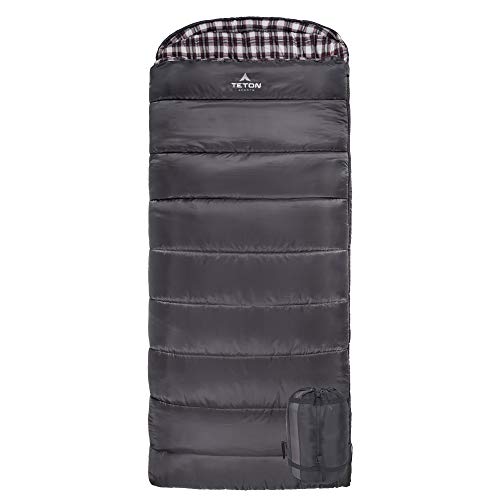Teton Celsius XXL Sleeping Bag, Cold Weather Sleeping Bags for Adults and Kids, Camping Made Easy and Warm. Compression Sa...