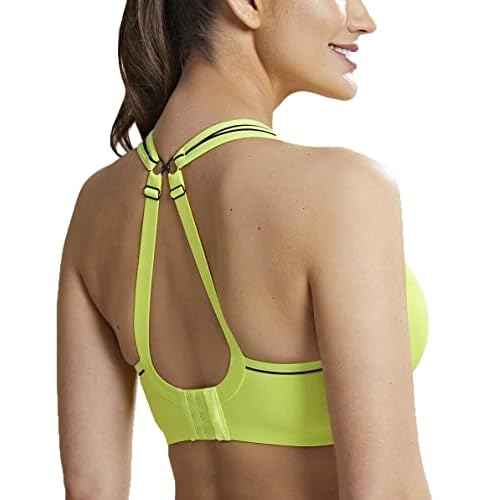 Panache Women's High Impact Underwire Sports Bra, Lime Zest, 34HH