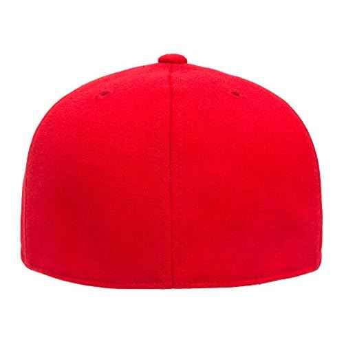 Flexfit Premium 210 Fitted Flat Brim Baseball Hat