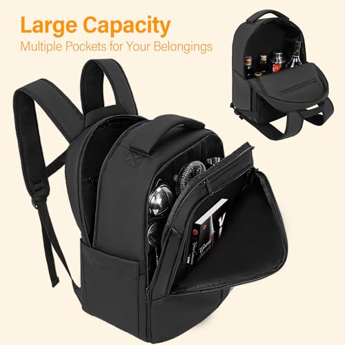 OUUTMEE Bartender Bag, Bartender Kit Travel Backpack for Cocktail Shaker Set, Portable Carrying Bag with Compartments for ...