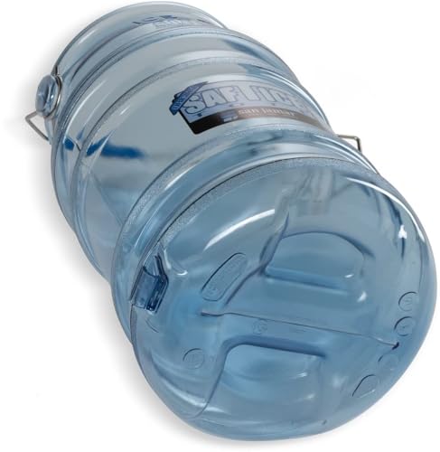 San Jamar Saf-T-Ice Ice Tote with Ice Machine Hanger for Bars, Restaurants, Kitchens, And Fast Food, Polycarbonate, 6 Gall...