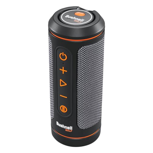 Bushnell Golf Wingman 2 GPS Bluetooth Speaker | Audible Distances, Magnetic Cart Mount, Custom Sound Bites, TWS Pairing & ...
