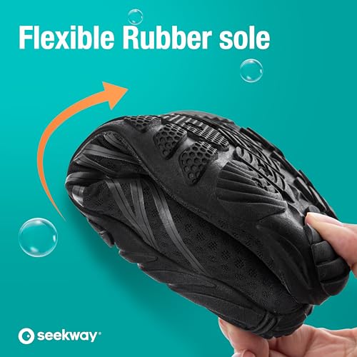 SEEKWAY Water Shoes Men Women Adult Quick-Dry Aqua Sock Barefoot for Beach Swim River Pool Lake Hiking Kayaking Surfing