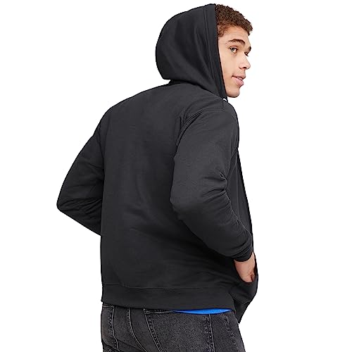 Hanes mens Zip-up Hoodie, Ecosmart Fleece Full-zip Hoodie for Men, Hooded Sweatshirt