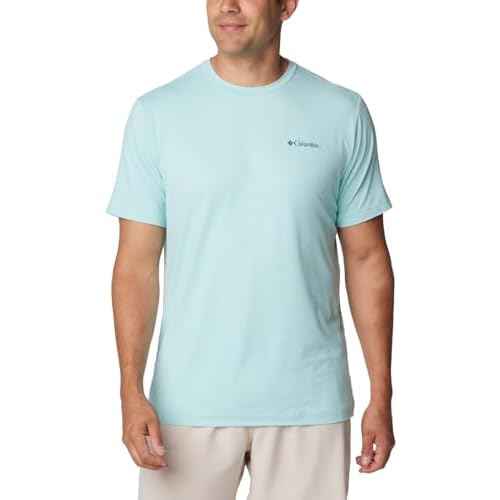 Columbia Mens Kwick Hike Back Graphic Short Sleeve Tee