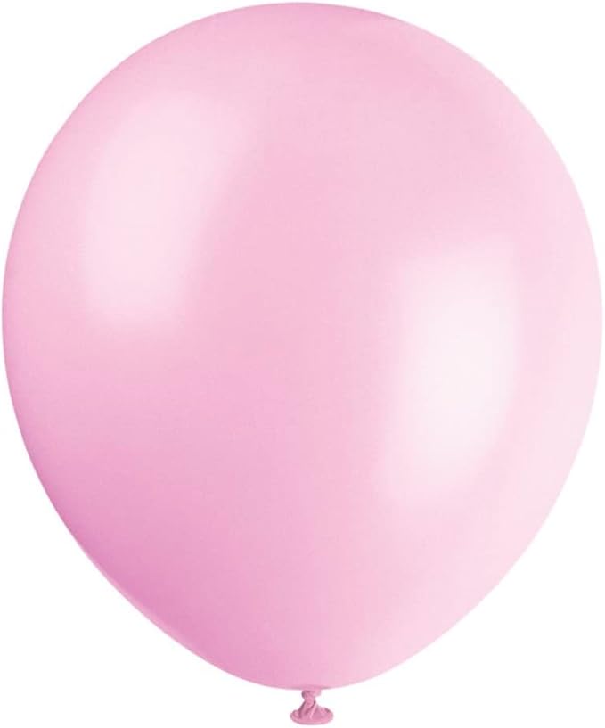 Petal Pink Latex Balloons, 9" (20-Pack) - Premium-Quality & Vibrant Party Decorations, Perfect for Any Celebration