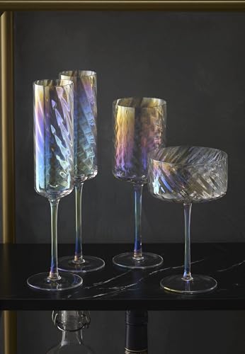 Lenox 897498 Tuscany Classics Iridescent Flutes, Set of 4