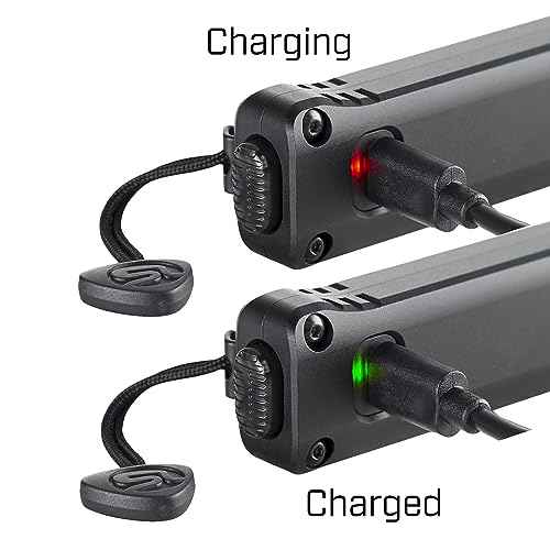Streamlight 88812 Wedge XT 500-Lumen 1900-Candela Flat Everyday Carry Flashlight, Includes USB-Cable and Pocket Lanyard, Black
