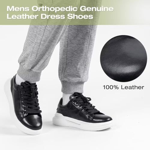 OrthoComfoot Men's Arch Support Dress Oxfords