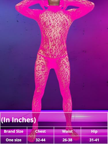 EHSUYAB Rave Outfits For Men, Festival Party Clubwear, Leopard One Piece Full Lace Jumpsuit, Sexy Lingerie Costume Bodysuit