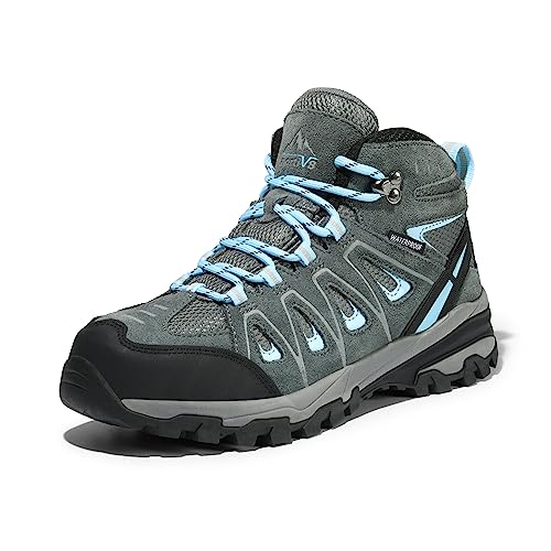NORTIV 8 Women's Waterproof Hiking Boots Outdoor Trekking Camping Trail Hiking Boot Seeker
