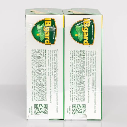 IBgard Gut Health Supplement, Peppermint Oil Capsules for Abdominal Comfort, 96 Capsules