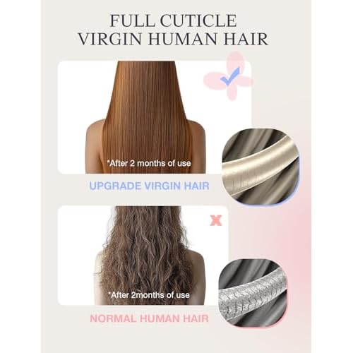 DOORES Invisi Edge Tape in Hair Extensions, Light Dark Brown 10 Injection Tape-ins with 10 Injection Tape-ins 50g 22 Inch, Injected Invisible Tape in Virgin Human Hair