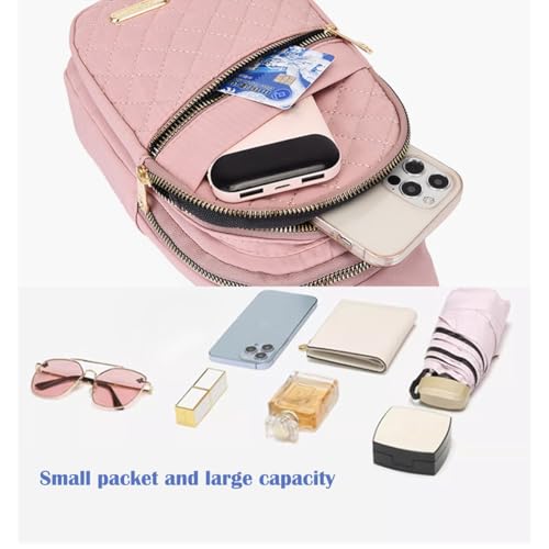 Crossbody Small Sling Backpack Sling Bag for Women Men, Chest Bag Daypack Crossbody for Travel Sport Running Hiking (Yellow)