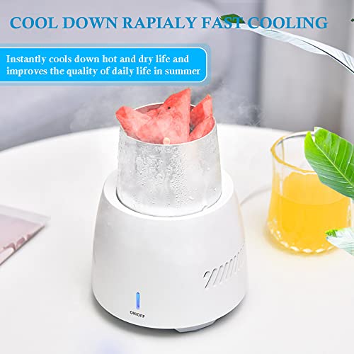 HSTYAIG Portable Mini Refrigerator Electric Summer Drink Cooler Kettle Drink Instant Quick Cooling Cup Home Office Cold Dr...